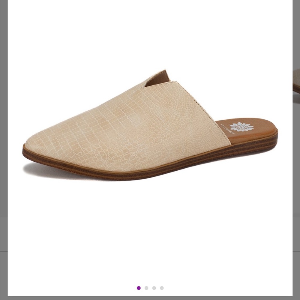 Yellow Shoe Mules